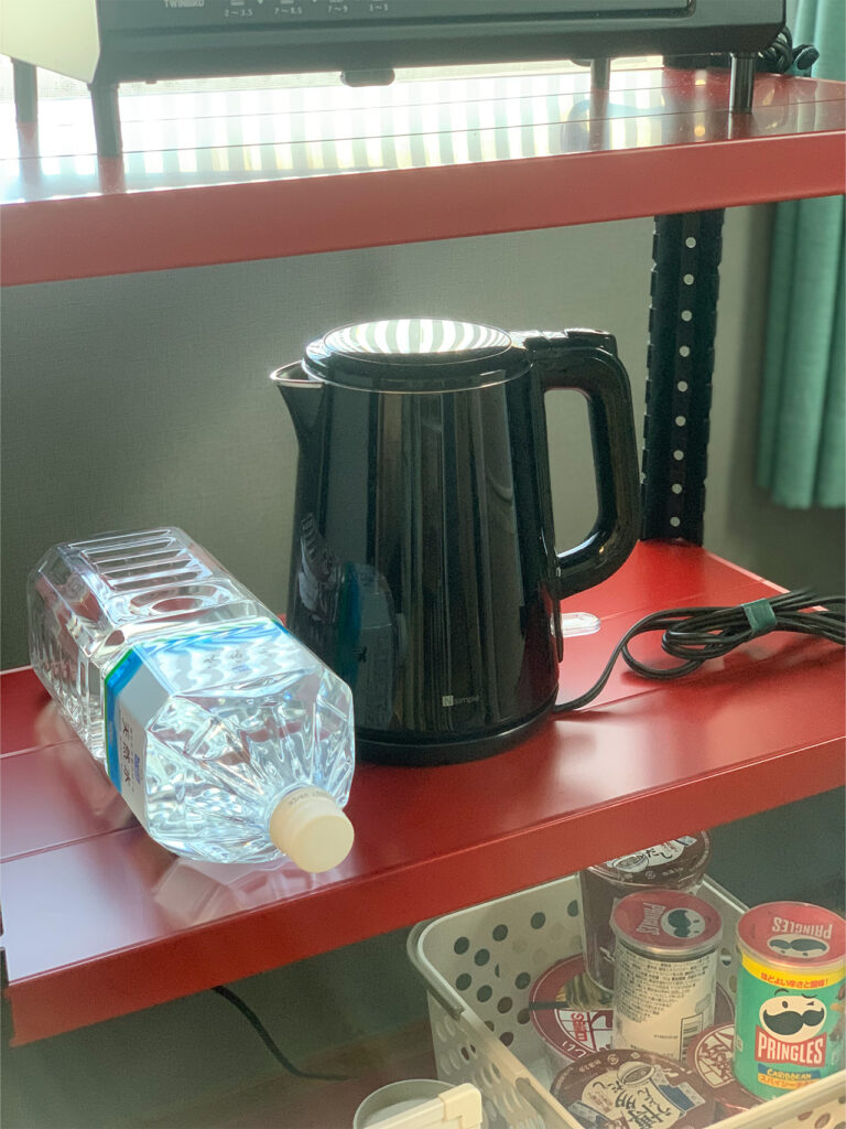 ケトルとお水